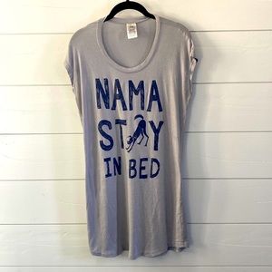NWOT sleep shirt, yoga shirt or belted T-shirt for yogis or non yogis.